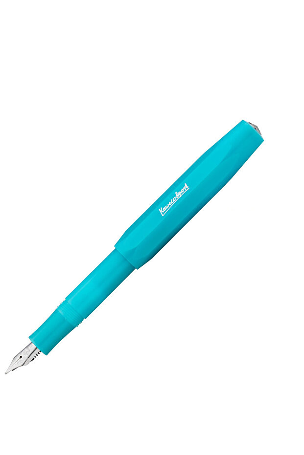 Frosted Sport Light Blueberry Fountain Pen