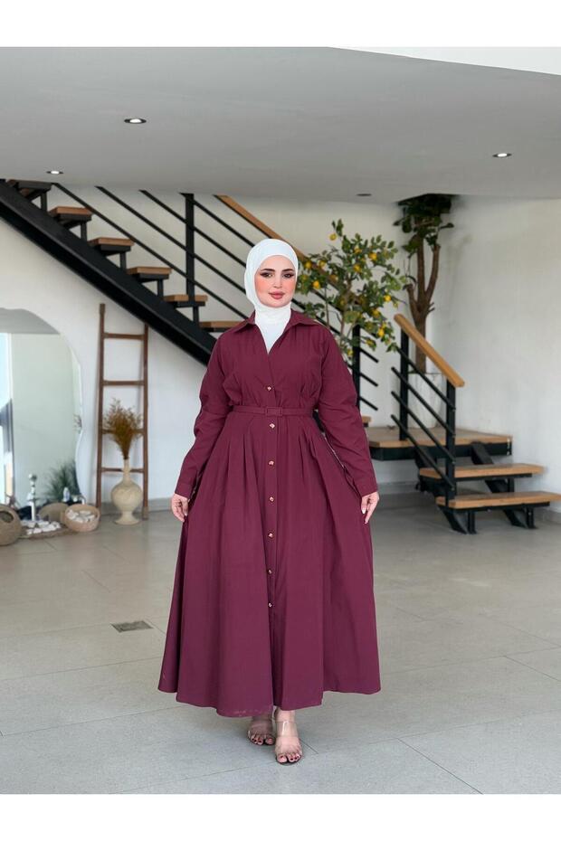 POPLİN ELBİSE - 2