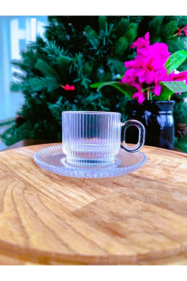 Paris Espresso Cup set 95 ml - Paris Espresso Fincan seti - 95 ml - 6