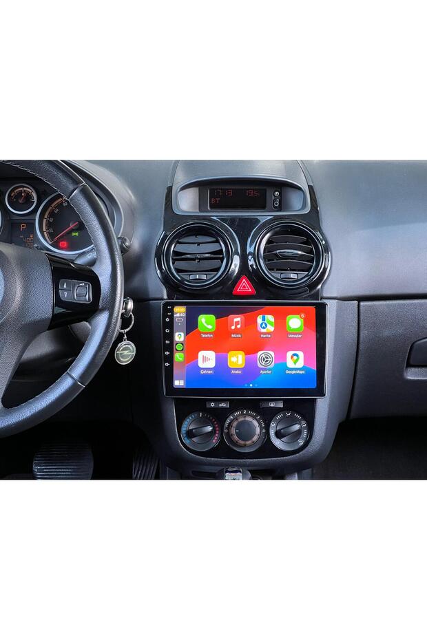 OPEL CORSA C-D İÇİN 9İNÇ CARPLAY-ANDROİD AUTO MULTİMEDYA - 3