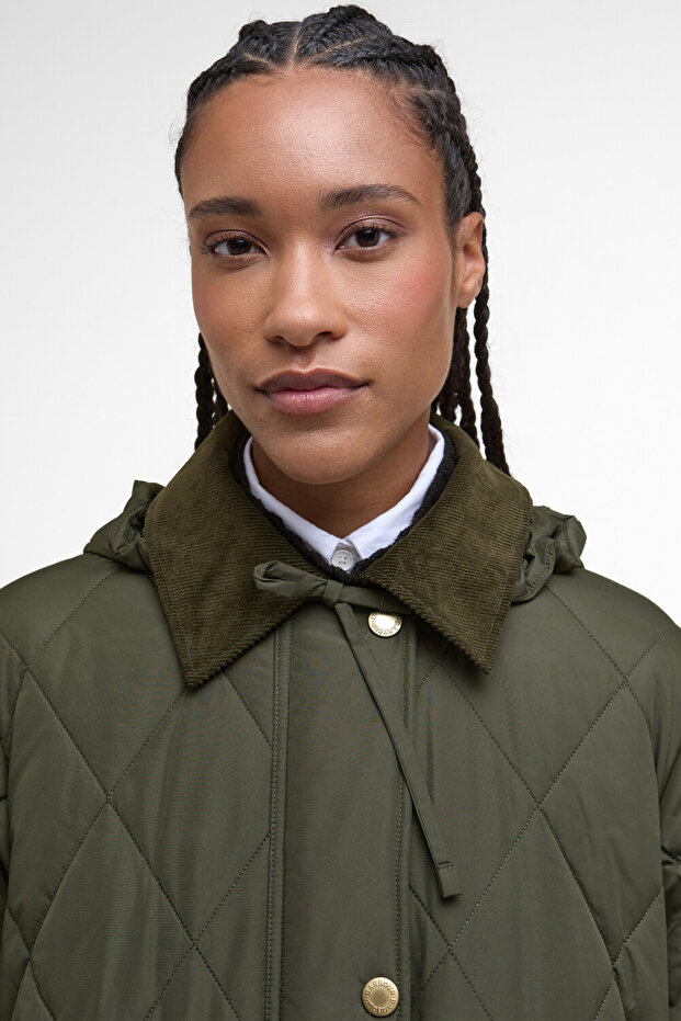 Meredith Kapitone Ceket OL71 Olive-Ancient - 6