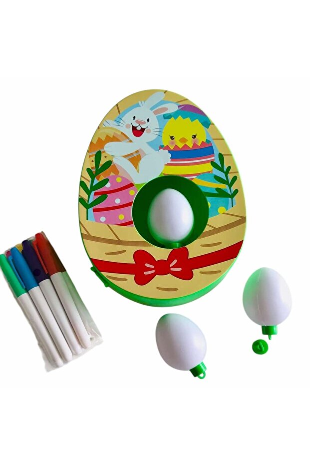EggDecor interactive educational egg-shaped Easter egg decorating set for ages +3 - 1