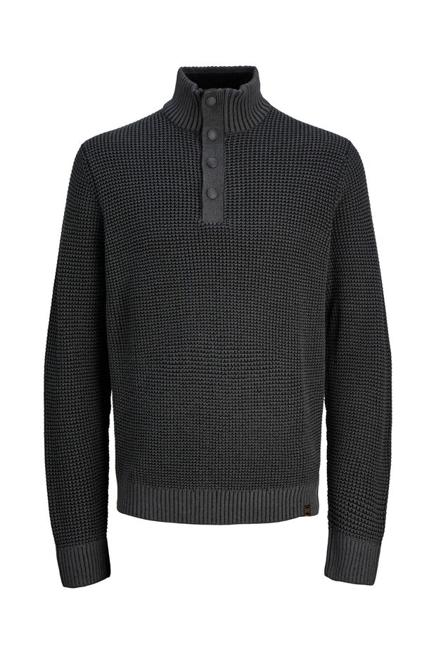 Strickpullover Einfarbig Strickpullover - 2