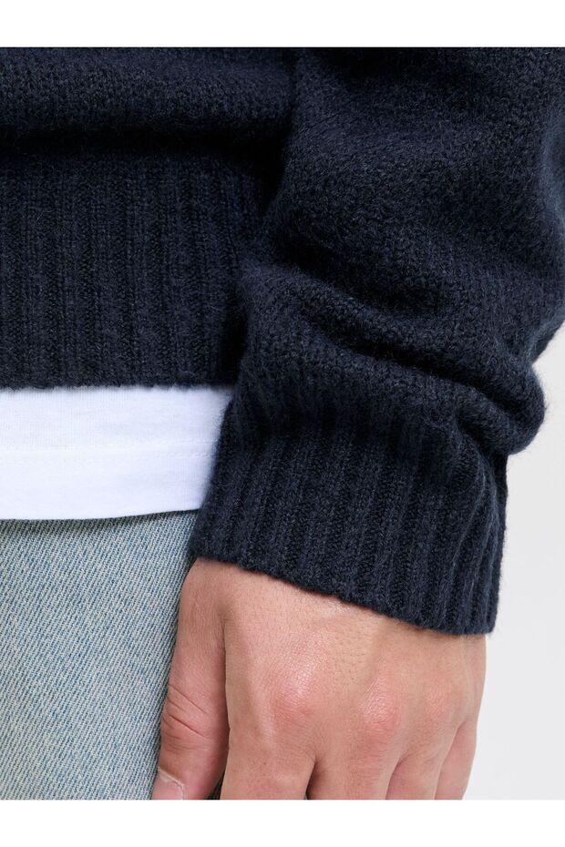 Strickpullover Einfarbig Strickpullover - 6