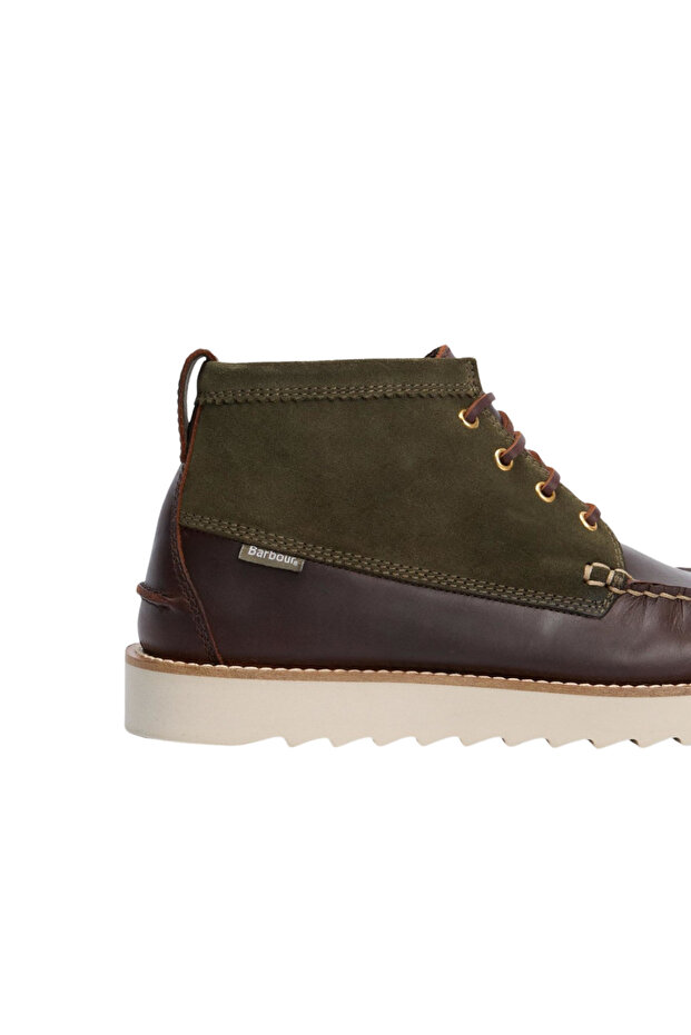 Hadston Chukka Bot OL32 Olive/Dark Brown - 6