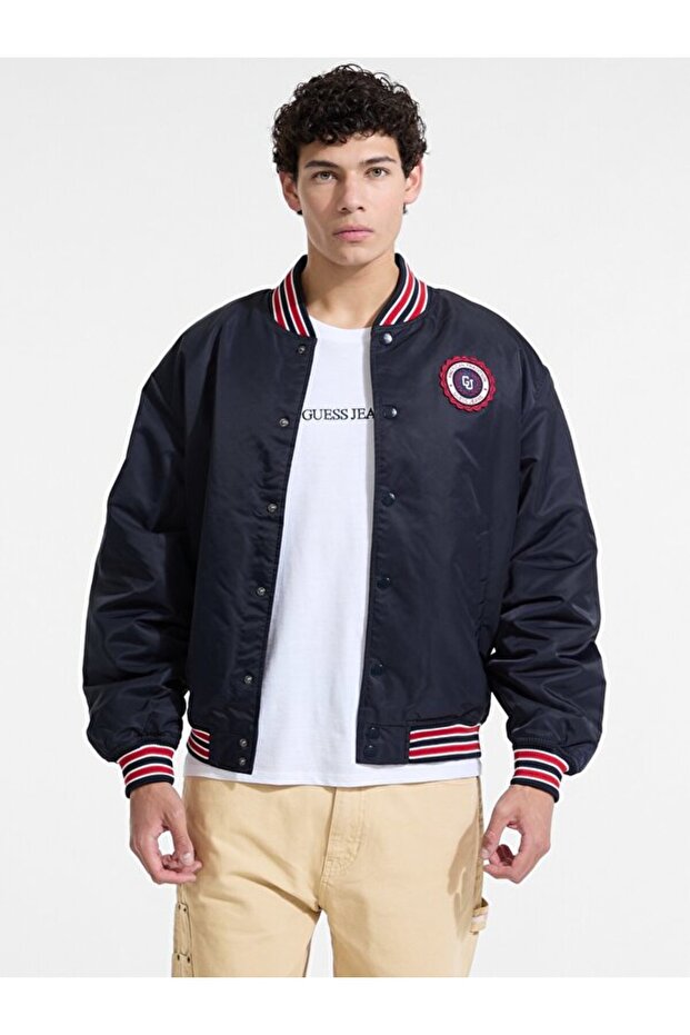 Men's Jeans Bomber Jacket