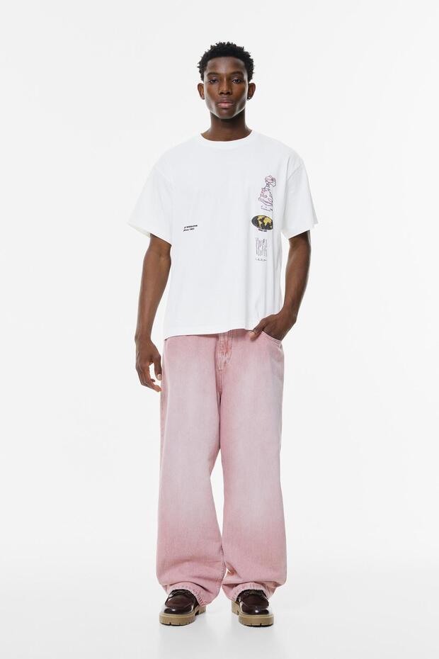 Mineral grafikli t-shirt - 2