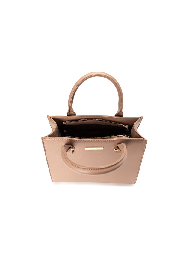 Solid Satchel Bag - 4