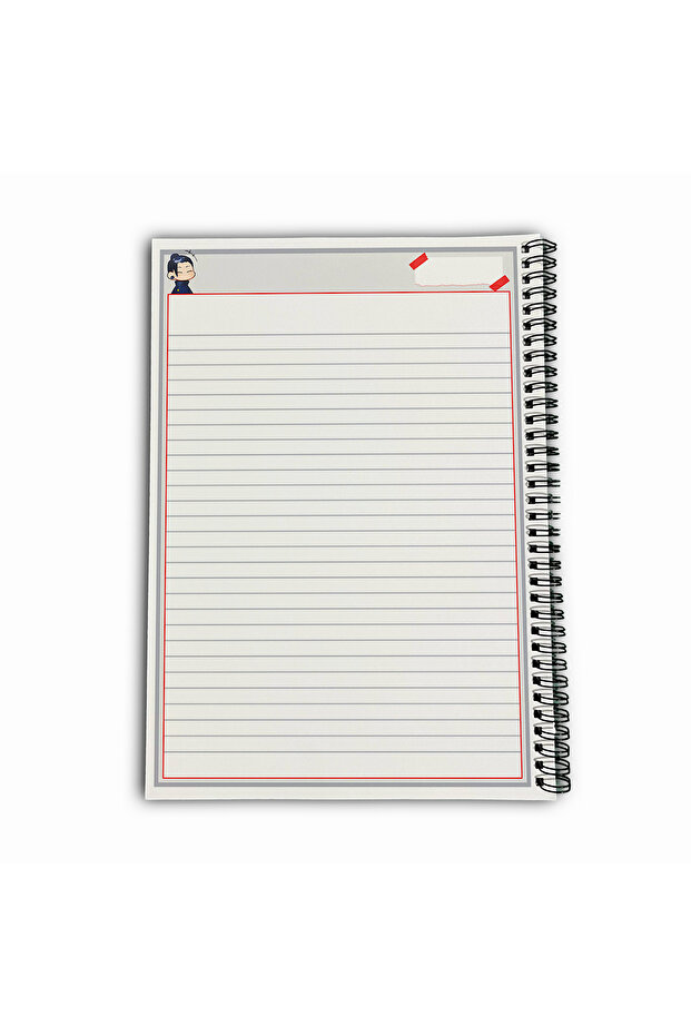 Jujutsu Kaisen Suguru Geto Striped A4 School Notebook 72 Sheets Model 1 - 6