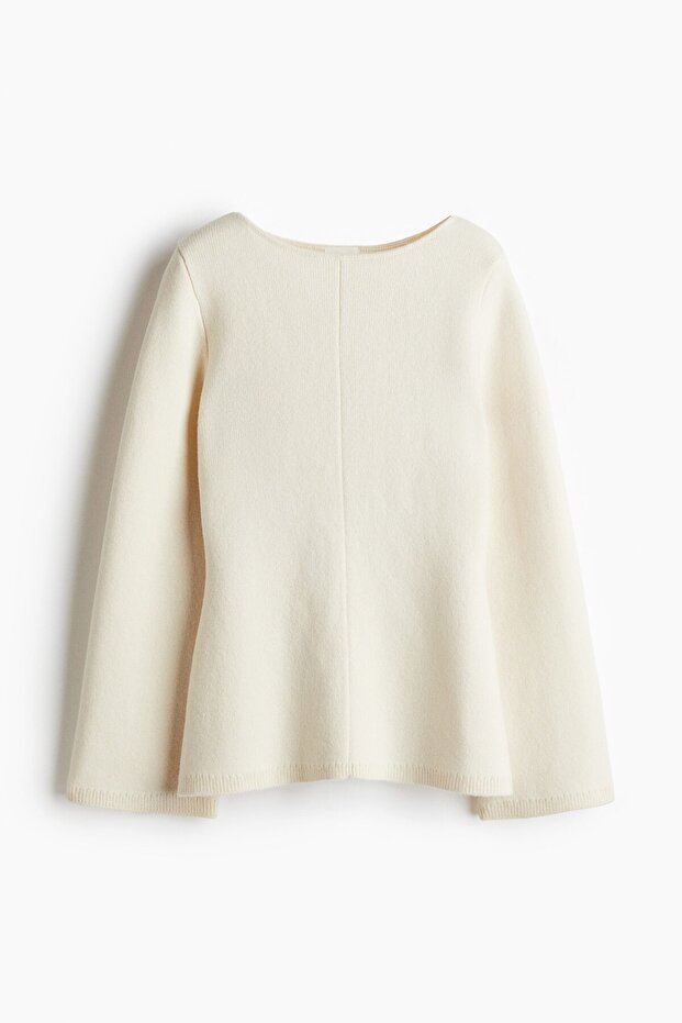 Peplumlu Yün Üst - 1