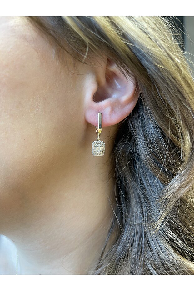 Baget Set 14 Ayar Kolye Küpe - 4