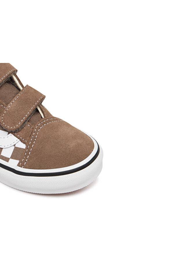 Old Skool V Çocuk Bebek Cırtlı Günlük Ayakkabı Yürüyüş Ayakkabısı Sneaker Renkli - 6