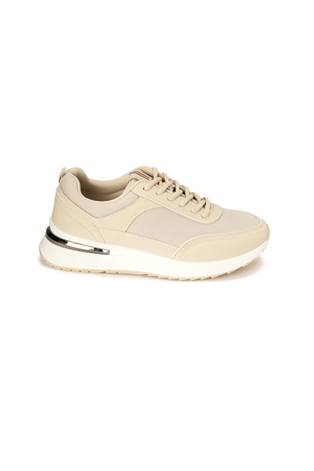 Chunky Sole Lace-Up Sneakers