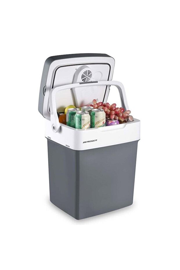 Refrigerator, 32 L, electronic display, cooling and heating function, foldable handle, key lock... - 5