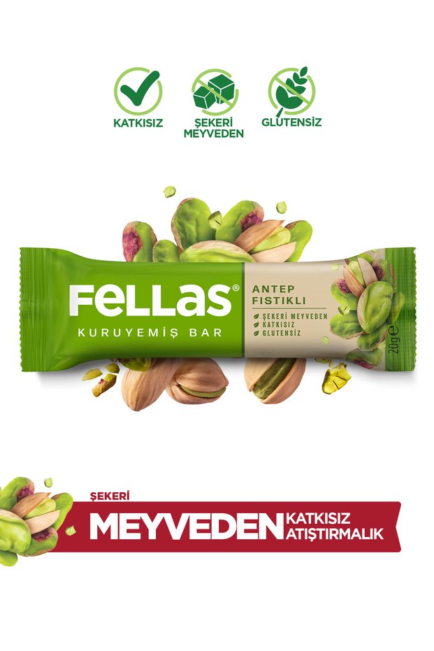 Pistachio Nut Bar (20 g) X 12 Pieces