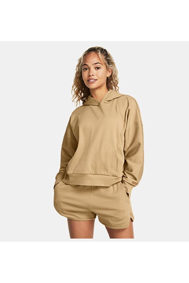 Women's Ua Journey Rib Oversized Hoodie 1382732-263