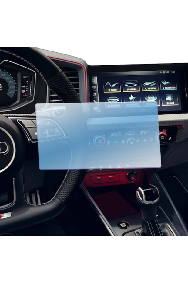 Hydrogel Navigation Screen Protector for Audi A1 - - 1