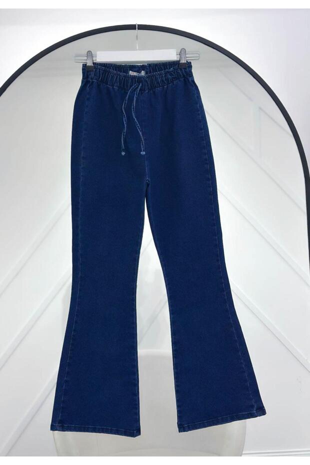 Spanish Style Jeans with Elastic Waist and Lycra [Sizes between 38-46, 102 cm Average]
