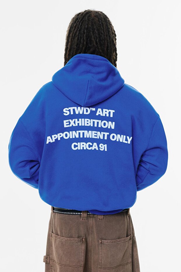 STWD kapüşonlu sweatshirt - 4