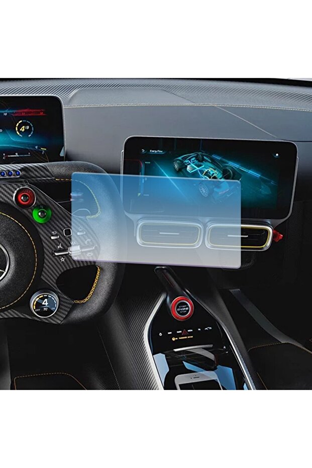 Hydrogel Navigation Screen Protector for Mercedes-Benz GT2 2023 - 4