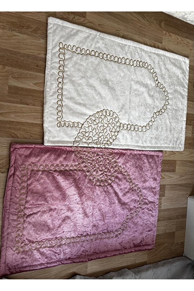 Süzeneli - Kalpli Çift Seccade - - 3