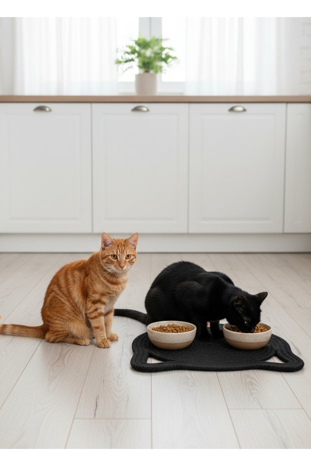 Jute Plate Coaster Mat Pet Products Wall Decor Door Ornament Home Item