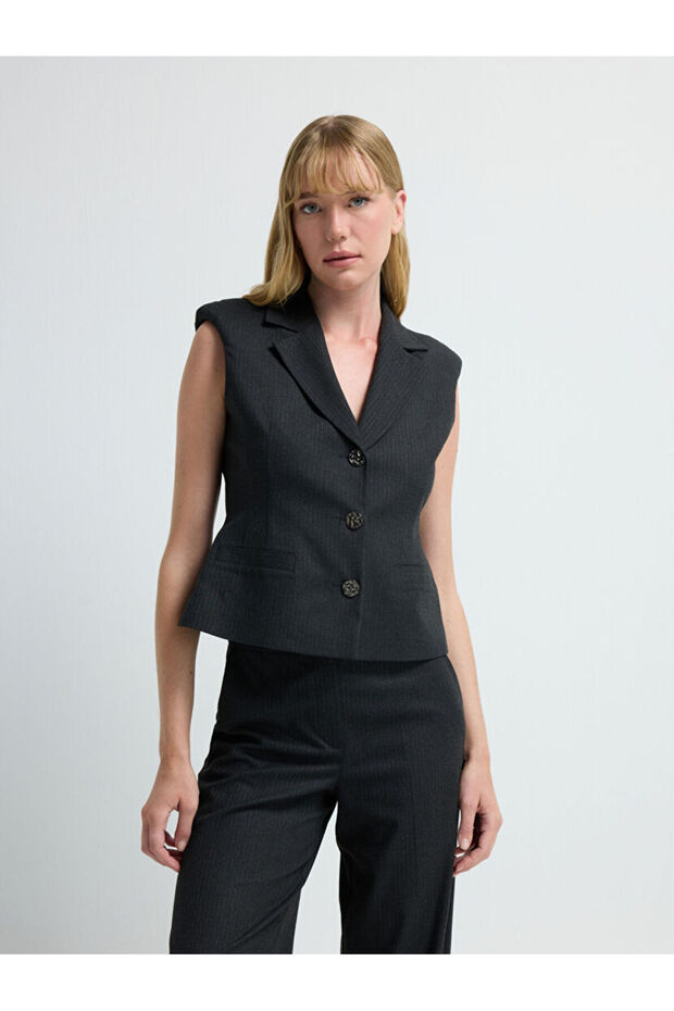 Peplum Yelek - 4