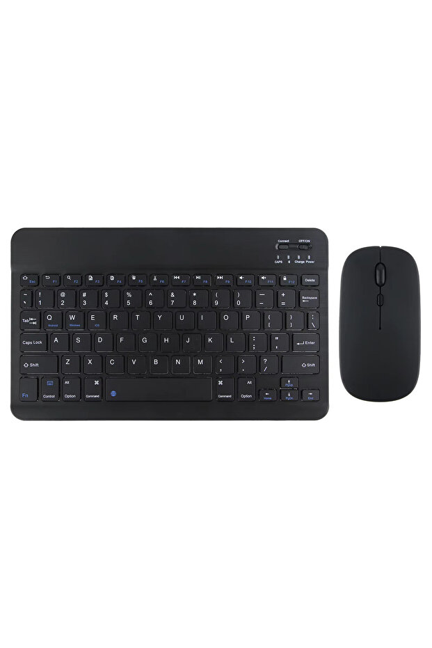 İpad 10.Nesil 2022 10.9 Inç İle Uyumlu Standlı Smart Kılıf ve Klavye Mouse 2'li Set - 5