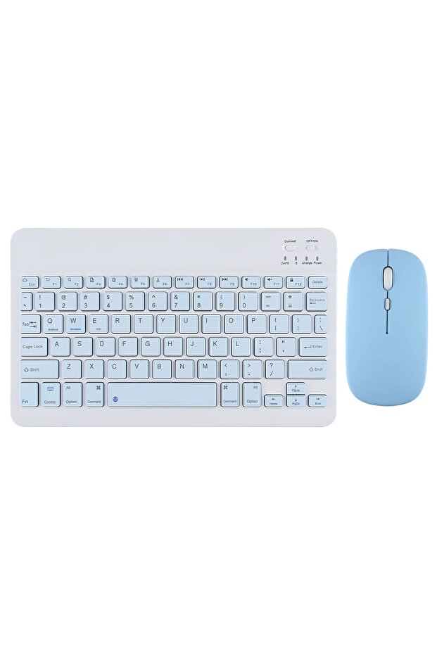İpad 10.Nesil 2022 10.9 Inç İle Uyumlu Standlı Smart Kılıf ve Klavye Mouse 2'li Set - 7