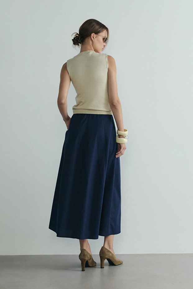 Bej Lea Triko Bluz - 3