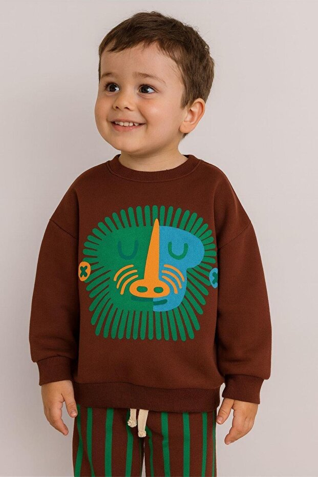 The Monkey Çizgili Eşofman Takımı - Erkek Çocuk - 3