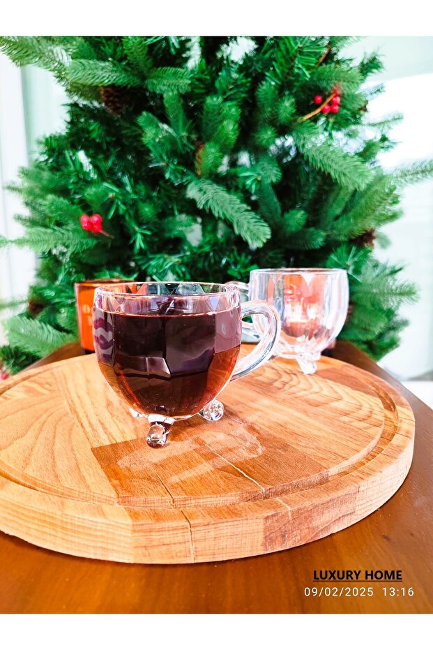 Priour 4'lü Çay Fincanı - 170 ml - 5