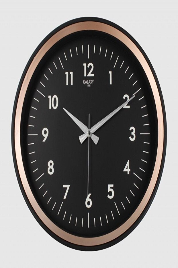 Galaxy Wall Clock Black Case Copper Frame. 1975-Current