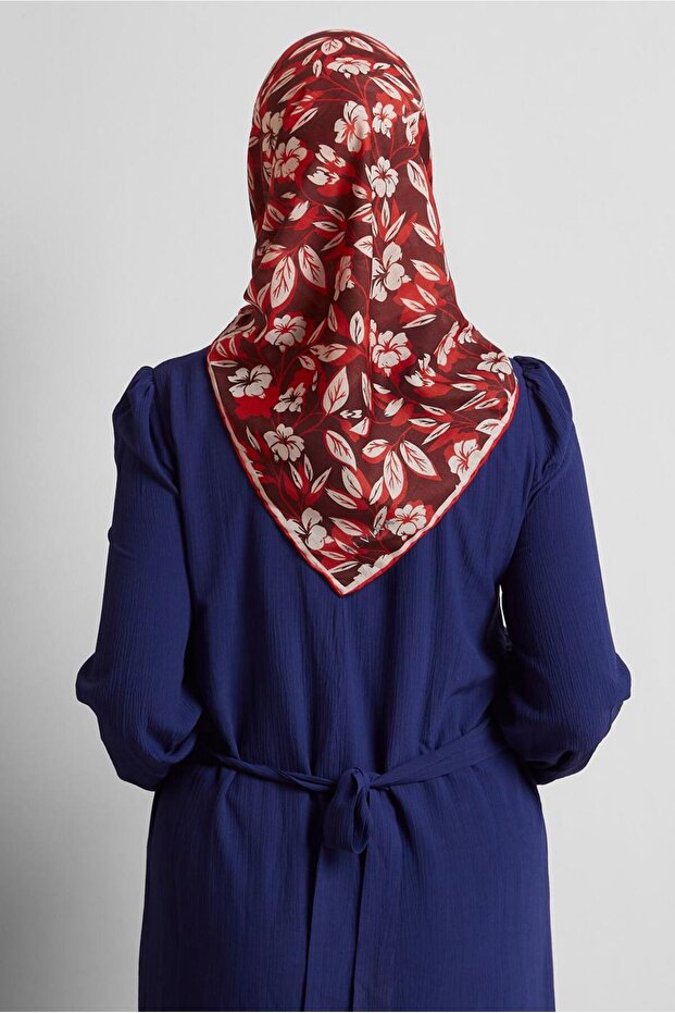 وشاح بنقشة الزهور 8560 - 2