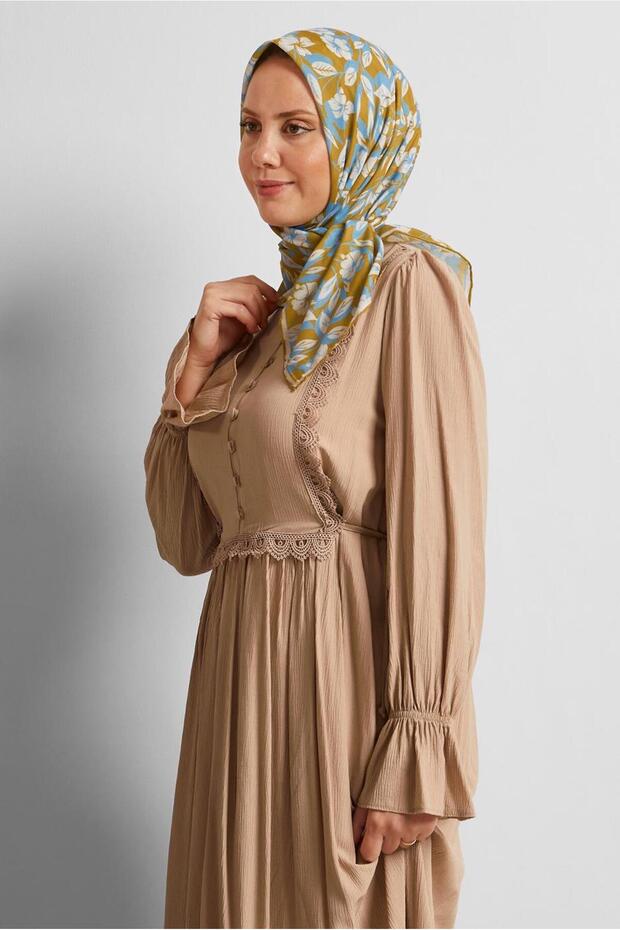 وشاح بنقشة الزهور 8560 - 1