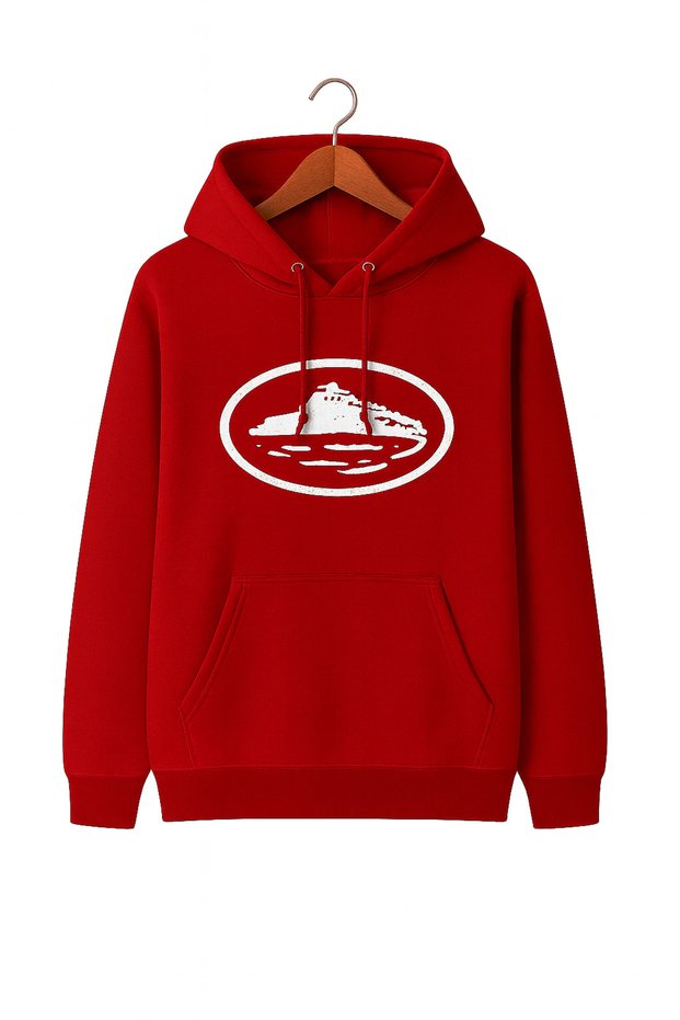 Hooded Hoodie – Men's & Women's Sweatshirt – Casual Sport Style – Distressed Oversize