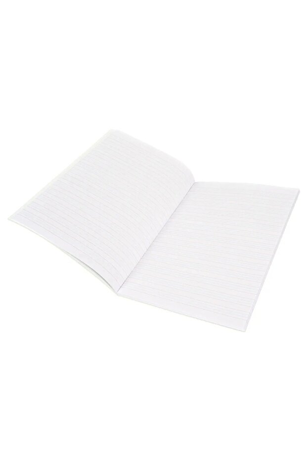 A4 Exercise Book 1-Side Plain/4-Line Ruled, Left Margin, 80 Sheets (160 Pages) - 6
