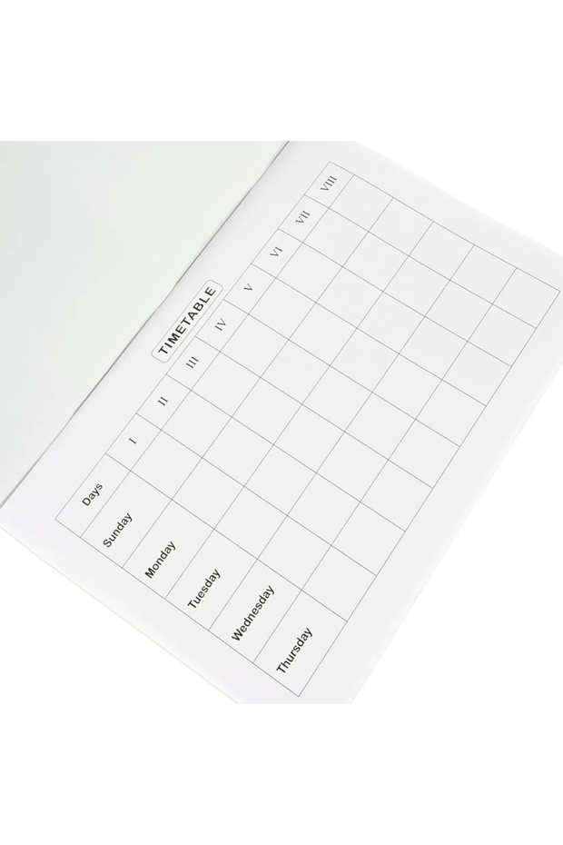 A4 Exercise Book 1-Side Plain/4-Line Ruled, Left Margin, 80 Sheets (160 Pages) - 5