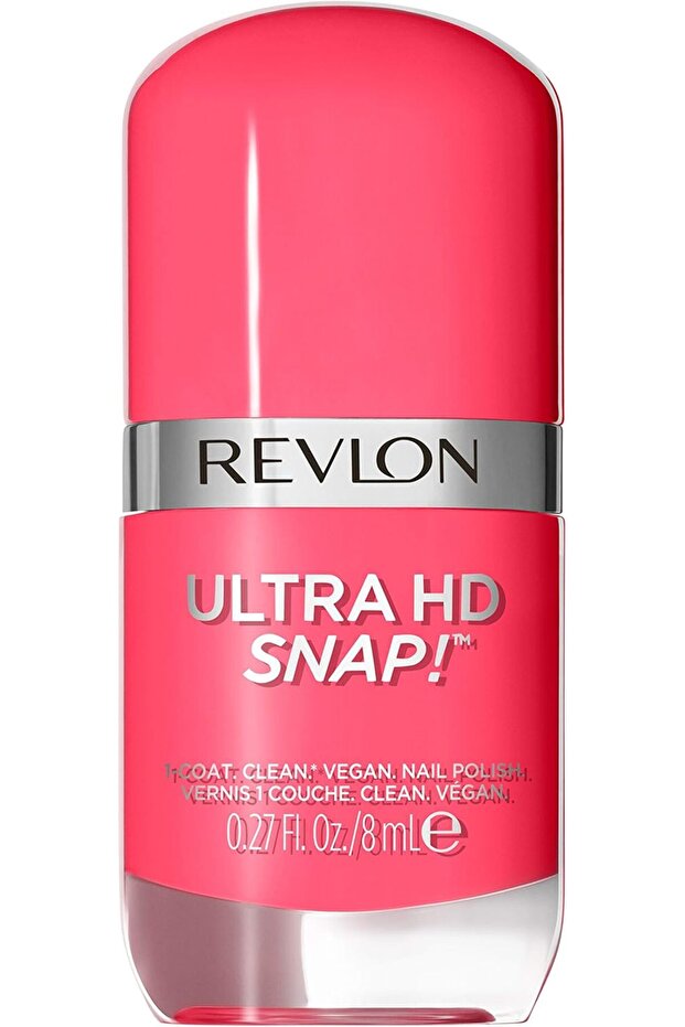 Ultra HD Snap Nail Polish, Long Lasting Vegan Formula, Quick Drying & One-Coat Full Coverage