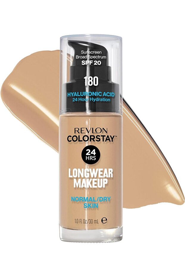 Colorstay Makeup Foundation For Normal/Dry Skin 30 ml, 180 Sand Beige