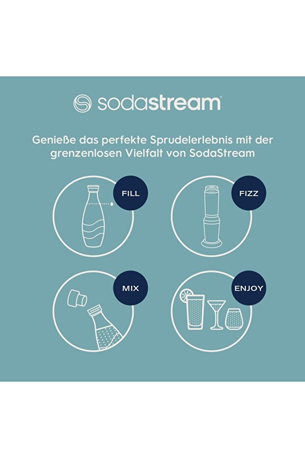 Crystal 3.0 Soda Makinesi - Cam Şişe ile Taze ve Pratik Soda Keyfi - 7