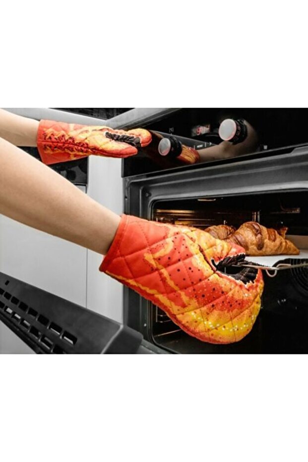 Set 2 kitchen gloves CRAB - 6