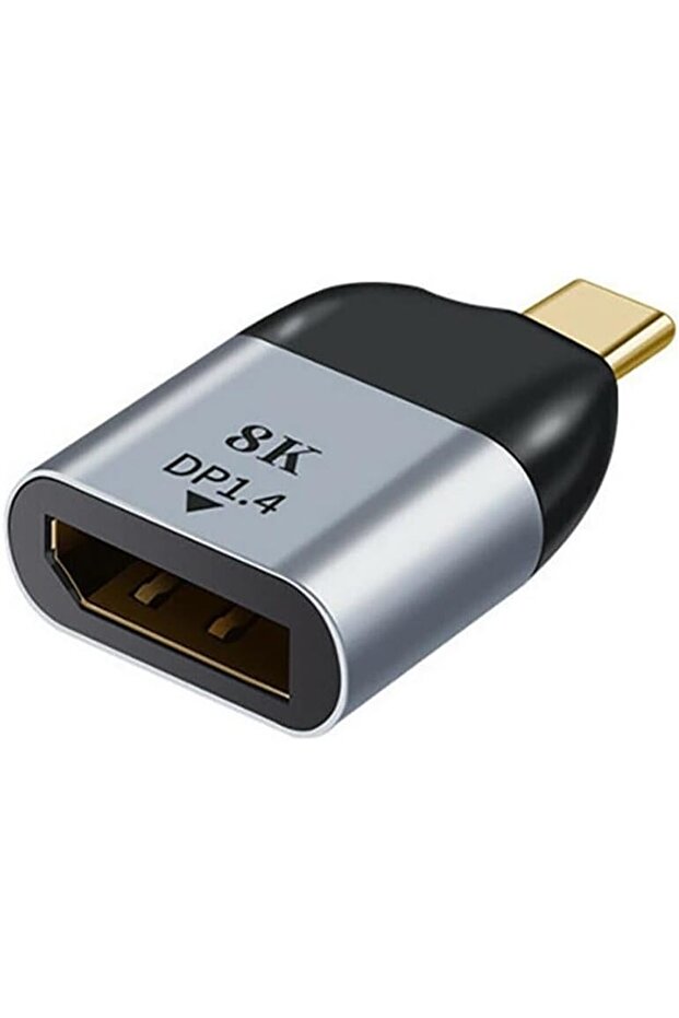 pltnstoreshop Type-C To Displayport Çevirici USB C Macbook Uyumlu Adaptör Notebook Uyumlu Dönüştürüc - 1