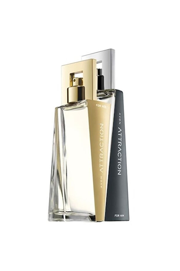 Set parfum Avon, Atracție pentru ea, 50 ml și Atracție pentru el, 75 ml - 1
