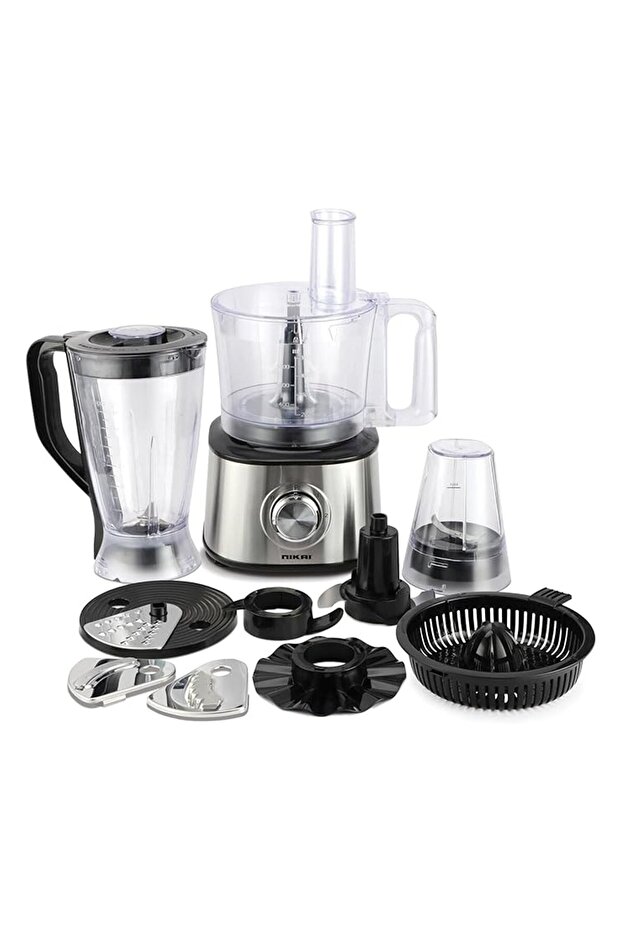 NFP3100A 10-in-1 2-Speed Pulse Food Processor (1000W, Silver)