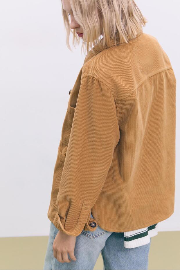 Regular kesim cepli ceket - 5