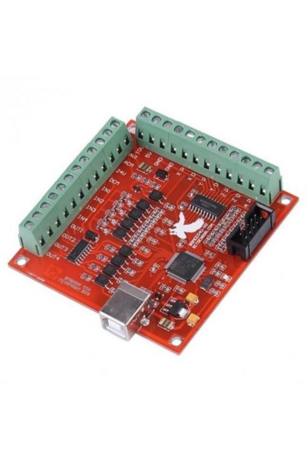 4 Eksen Usb Mach3 100khz Cnc Step Motor Sürücü Kartı - 1