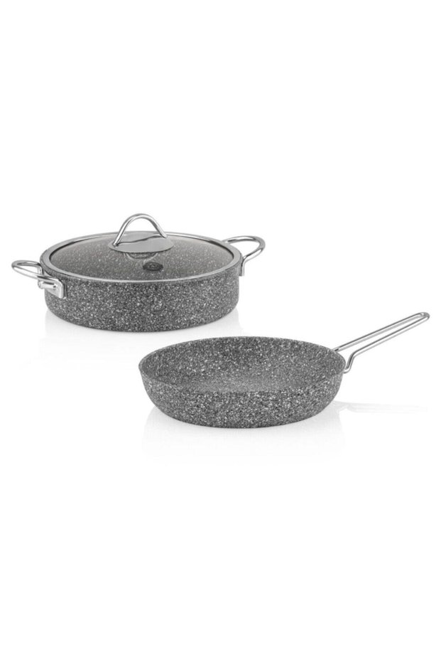 Ultra Classic Granite Pot & Pan Set of 2