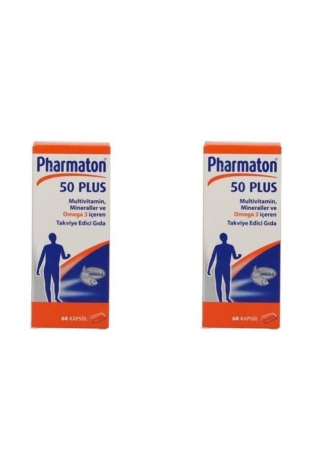 Pharmaton50PLUS 60 KAPSÜL, 2'li Paket - 1
