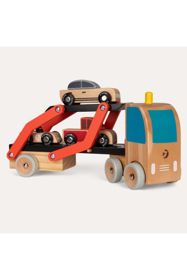 Calimeratoys Wooden Vehicle Transport Truck